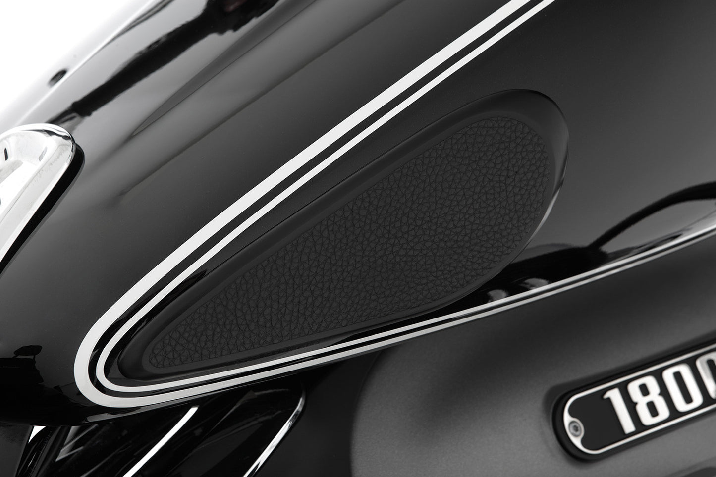tank protection pad Classic - Two-part - black