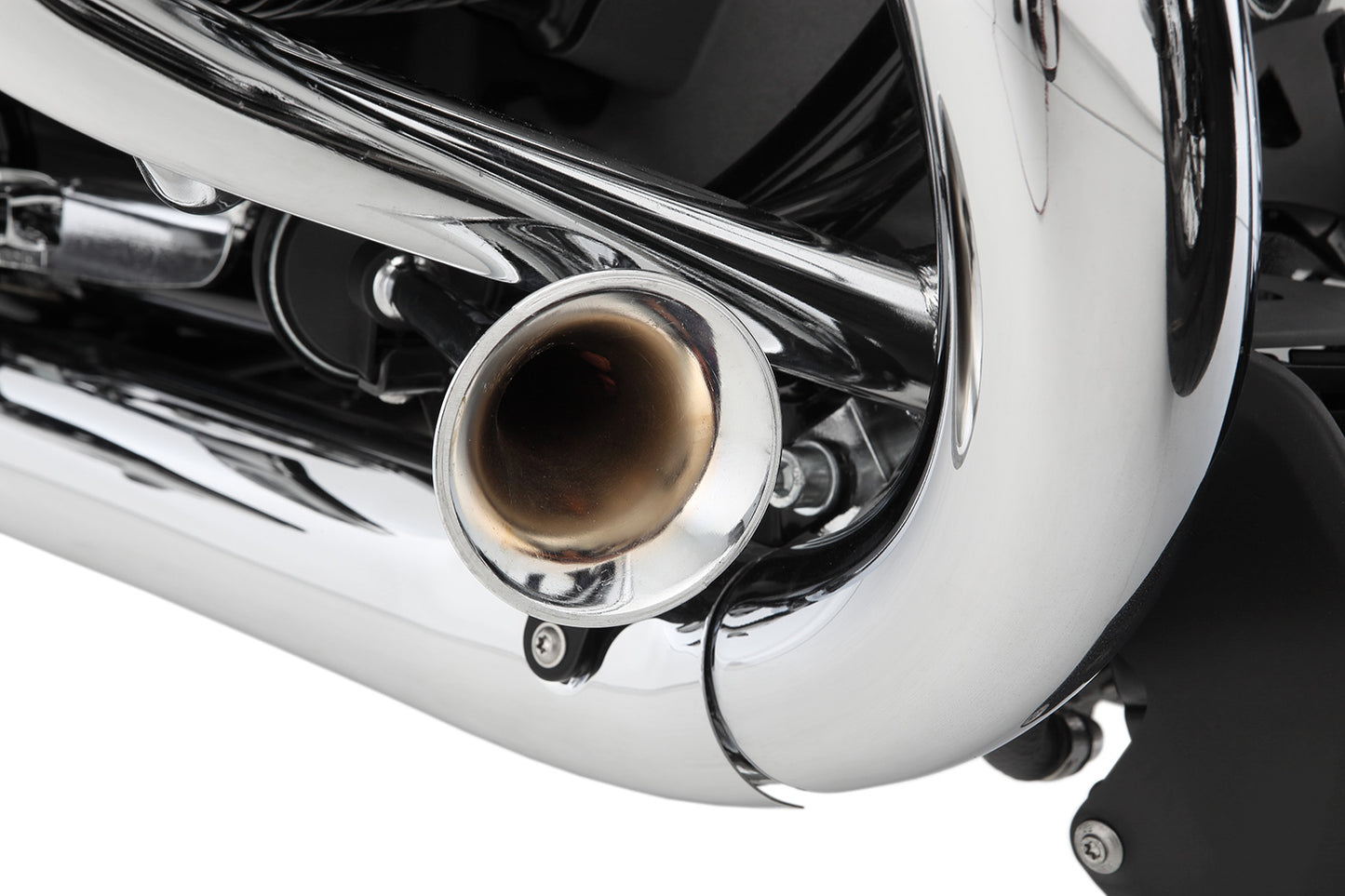 Two-tone fanfare horn - chromed