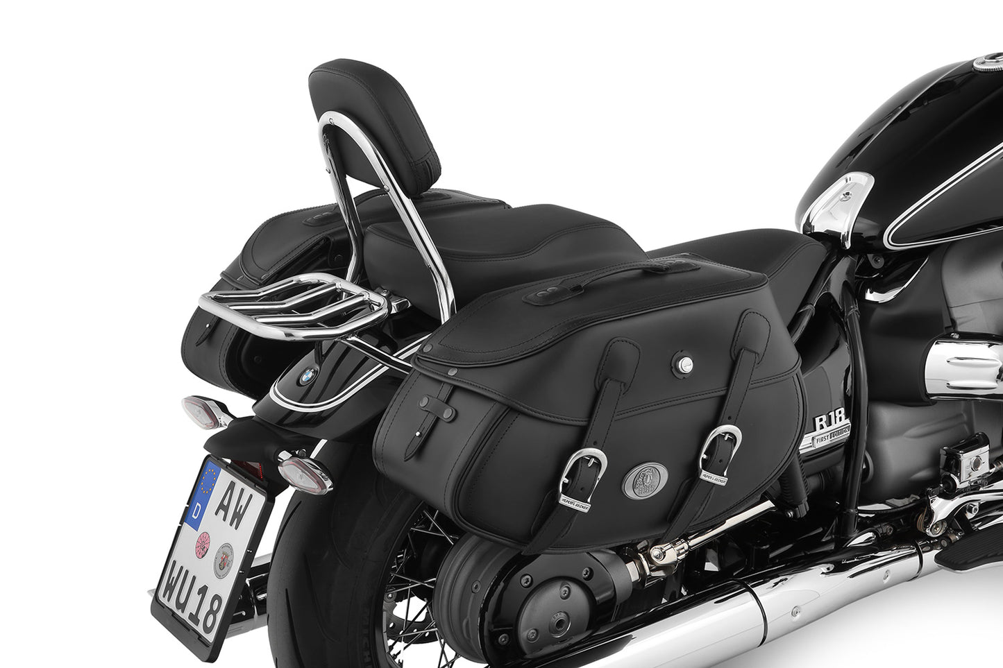 Wunderlich luggage carrier - chromed