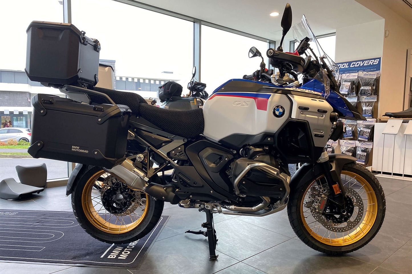 Seat cover COOL COVER R 1300 GS Adventure - pillion seat - black