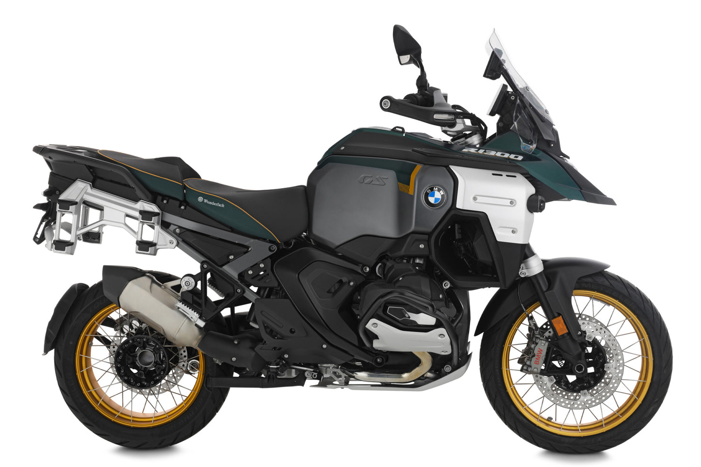 AKTIVKOMFORT rider seat with seat heating R 1300 GS Adventure - high - green gold