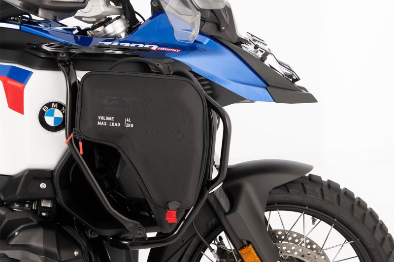 Extension bracket for R 1300 GS Adventure tank protection ULTIMATE - black
