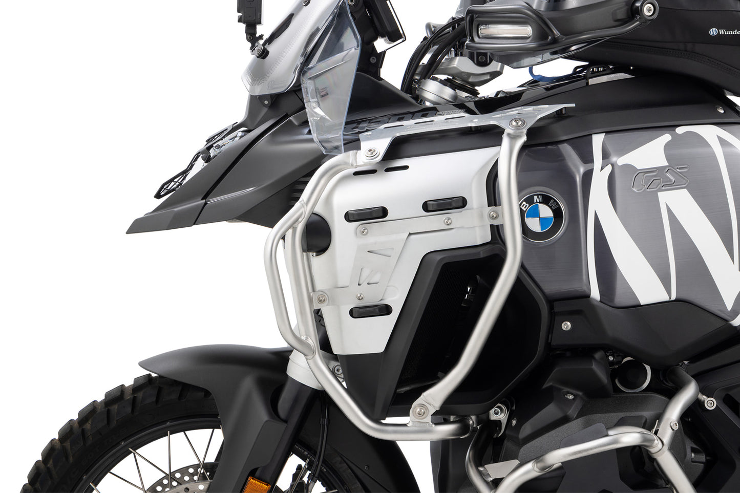 Tank protection bar ULTIMATE PRO R 1300 GS Adventure - stainless steel