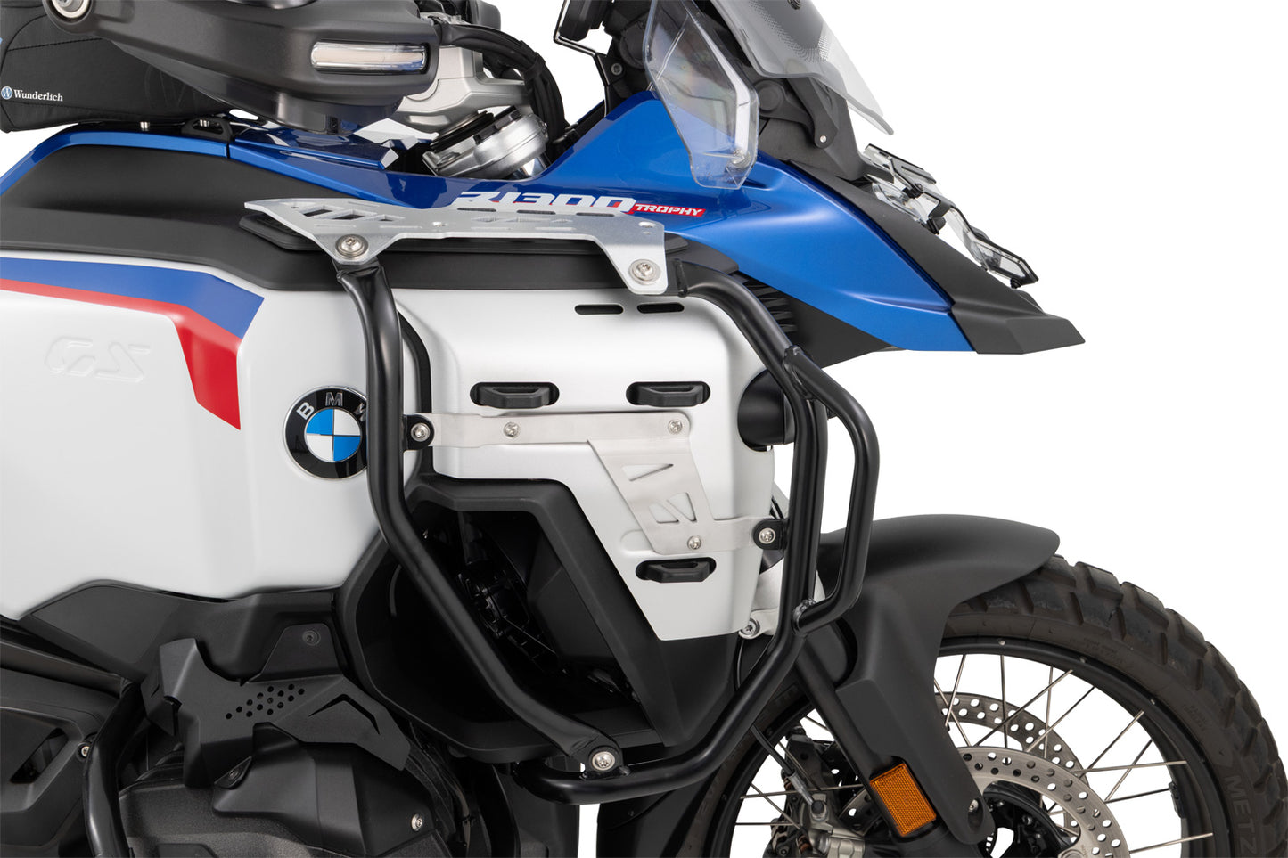 Tank protection bar ULTIMATE PRO R 1300 GS Adventure - black-silver