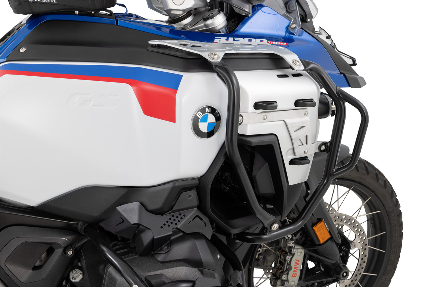 Tank protection bar ULTIMATE PRO R 1300 GS Adventure - black-silver