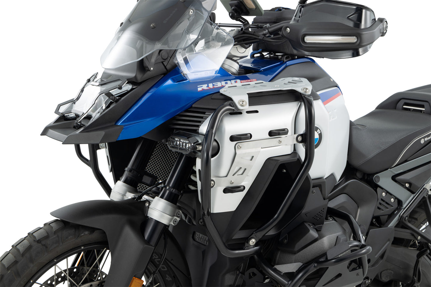 Tank protection bar ULTIMATE PRO R 1300 GS Adventure - black-silver