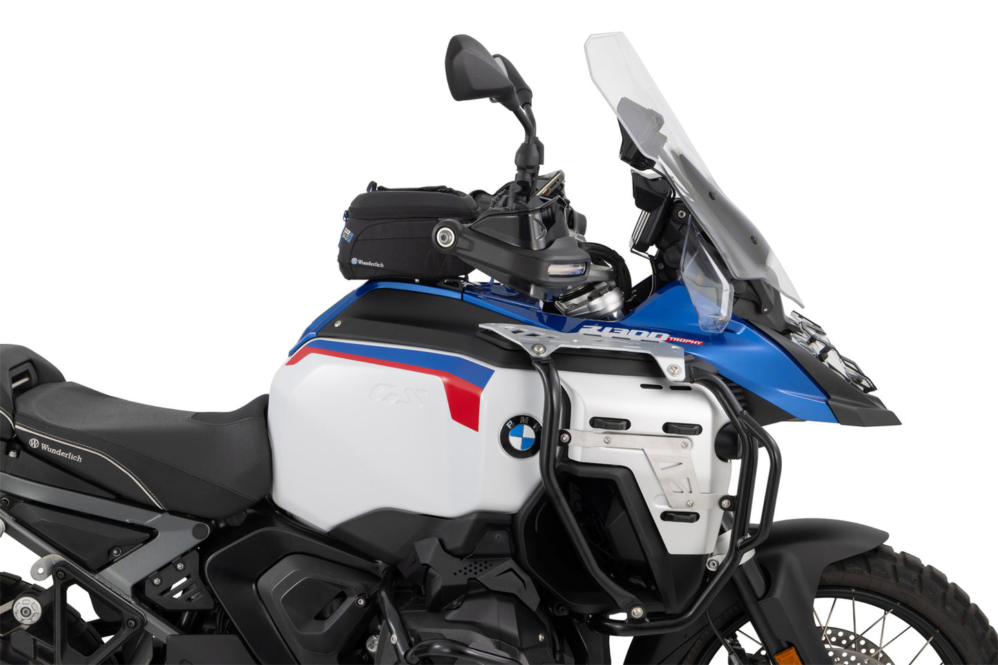 Tank protection bar ULTIMATE PRO R 1300 GS Adventure - black-silver