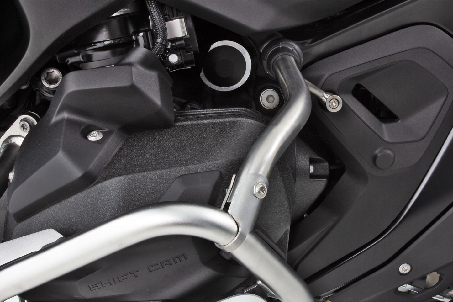 reinforcement bar for the original engine protection bar R 1300 GS and GS Adventure - stainless steel
