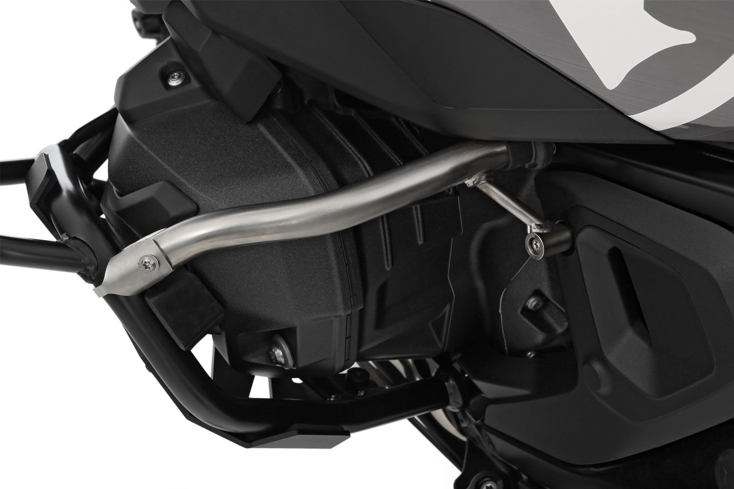 reinforcement bar for the original engine protection bar R 1300 GS and GS Adventure - stainless steel
