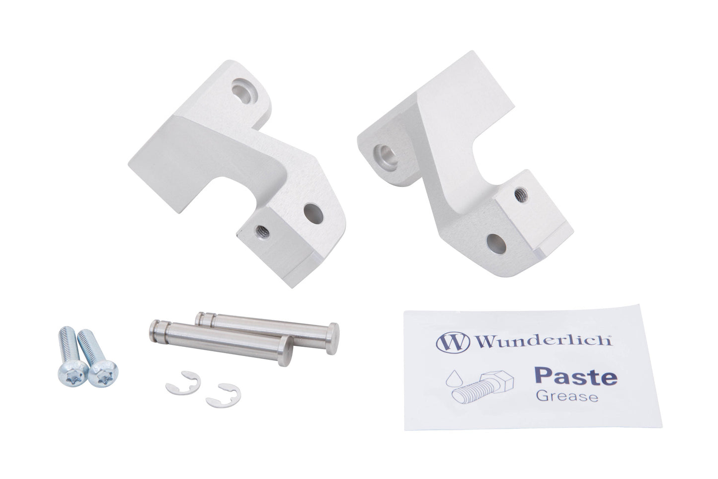 passenger footrest lowering kit R 1300 GS (Adventure) - silver