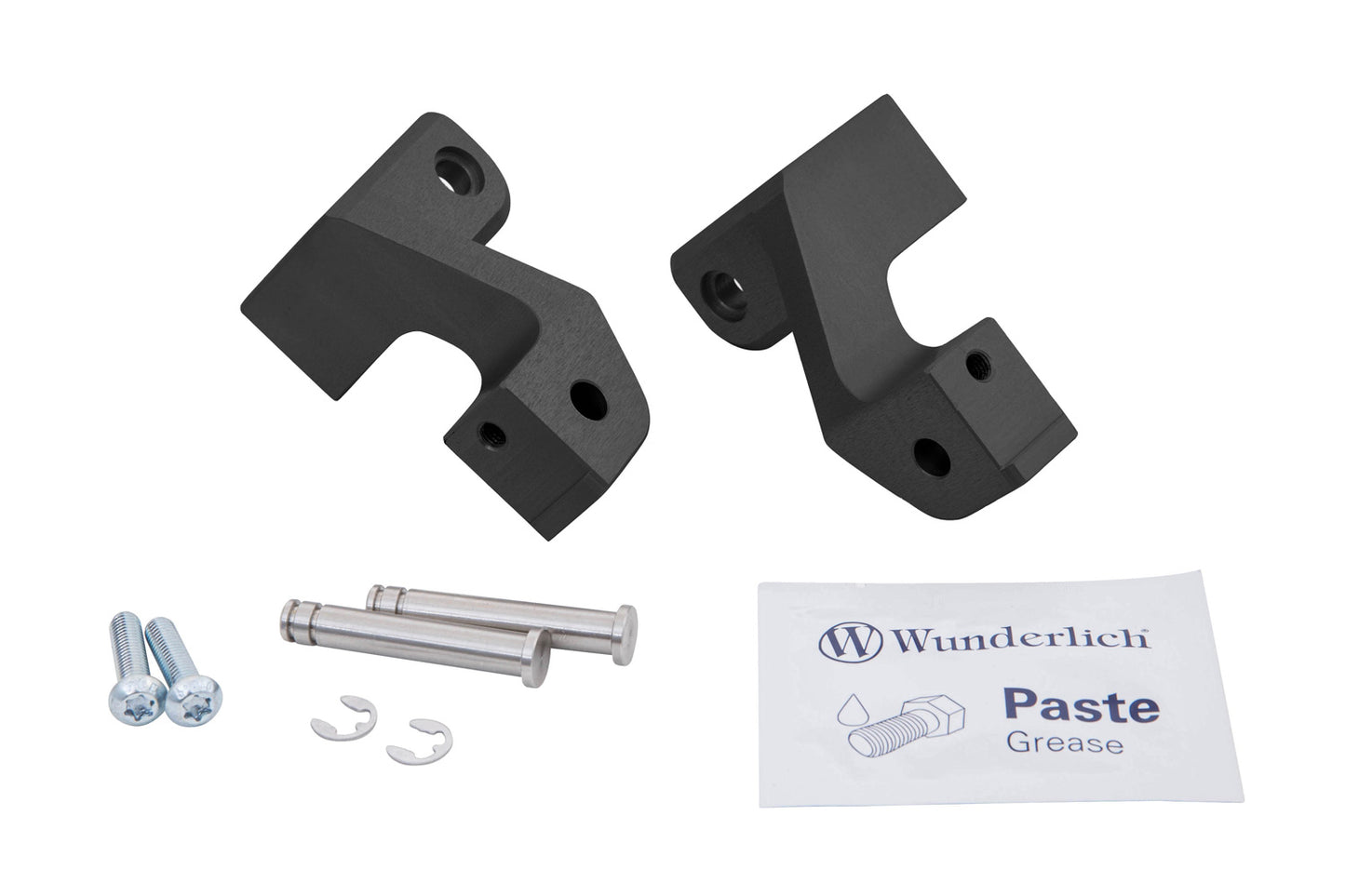 passenger footrest lowering kit R 1300 GS - black
