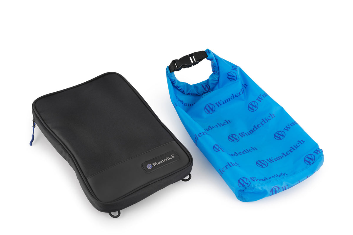 Inner lid bag for BMW aluminium cases R 1300 GS (+Adventure) - set - black
