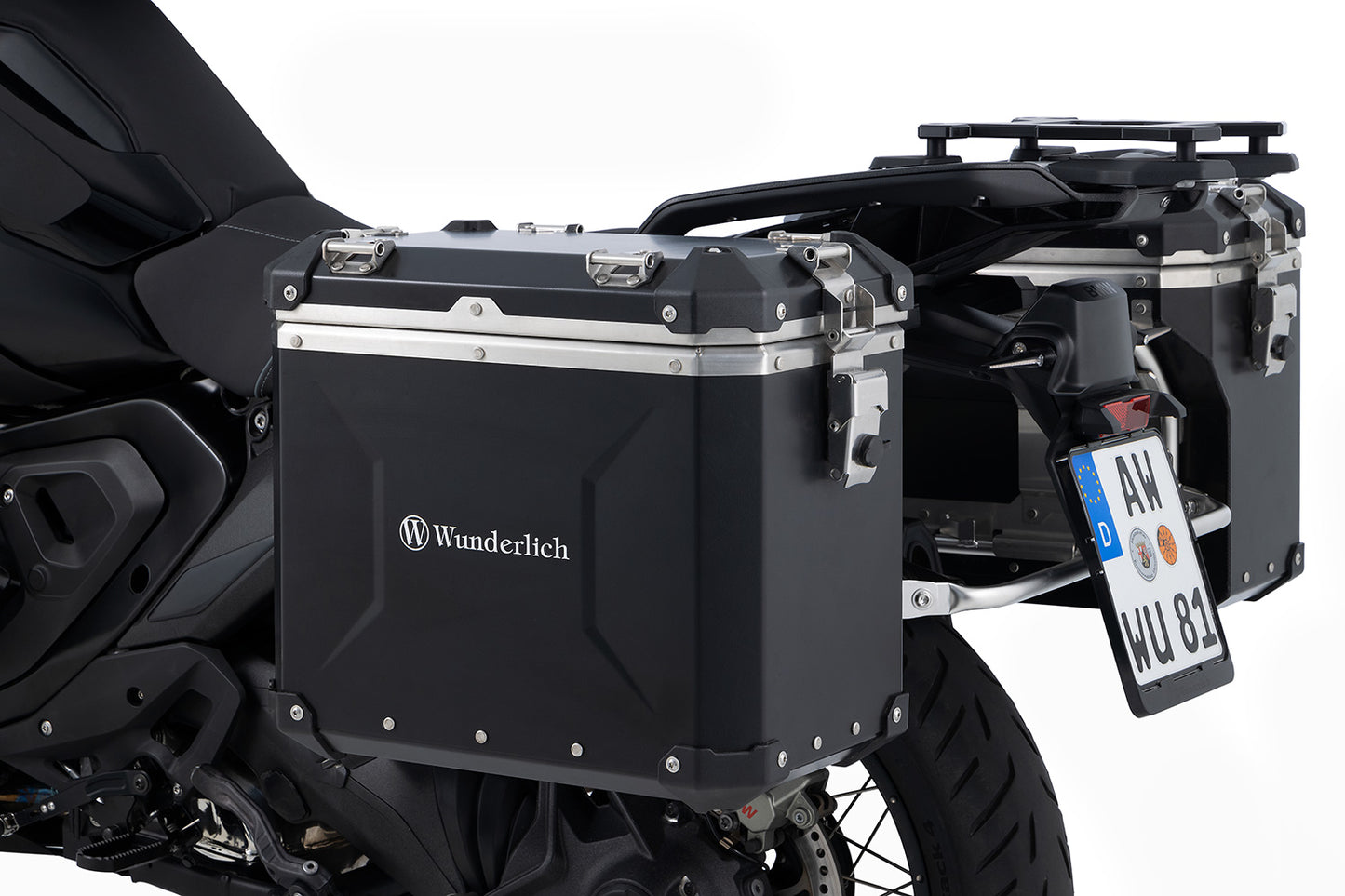 Wunderlich uniRack case carrier for the R 1300 GS - stainless steel