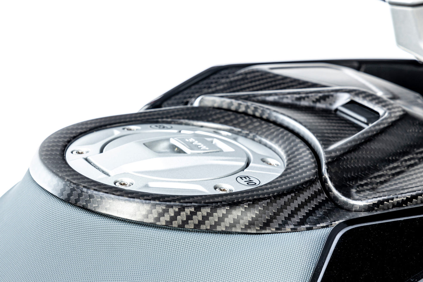 Ilmberger Upper tank cover R 1300 GS - carbon - matt