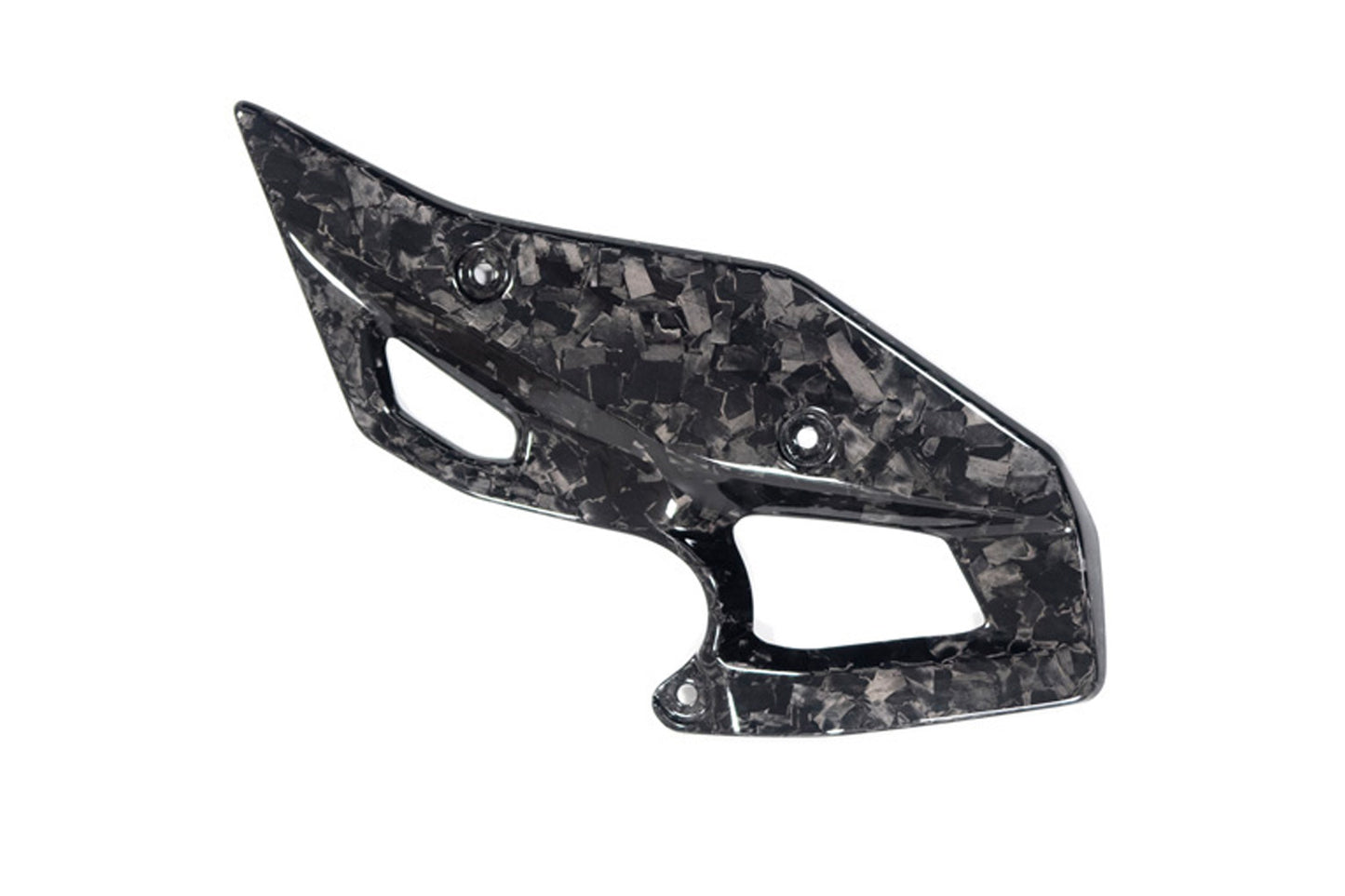 Ilmberger Heel guard R 1300 GS - left - Black Diamond Carbon - glossy