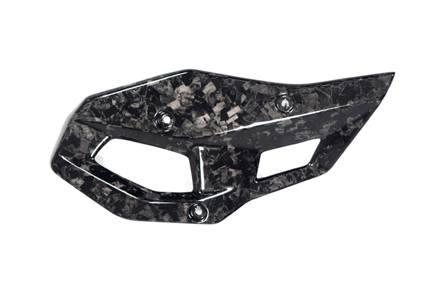 Ilmberger Heel guard R 1300 GS - right - Black Diamond Carbon - glossy