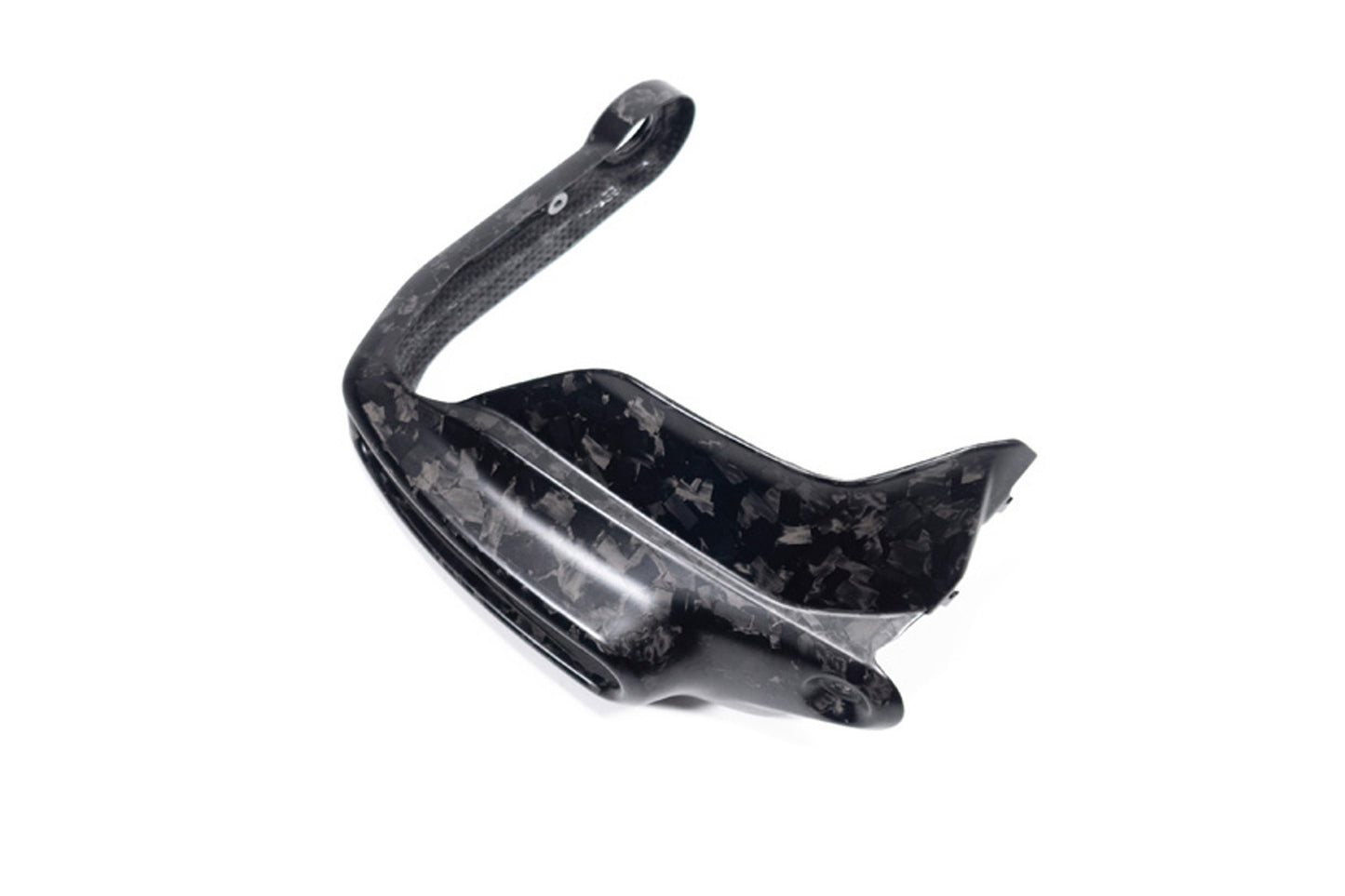 Ilmberger Hand protector with indicator mount R 1300 GS (Adventure) - right - Black Diamond Carbon - matt