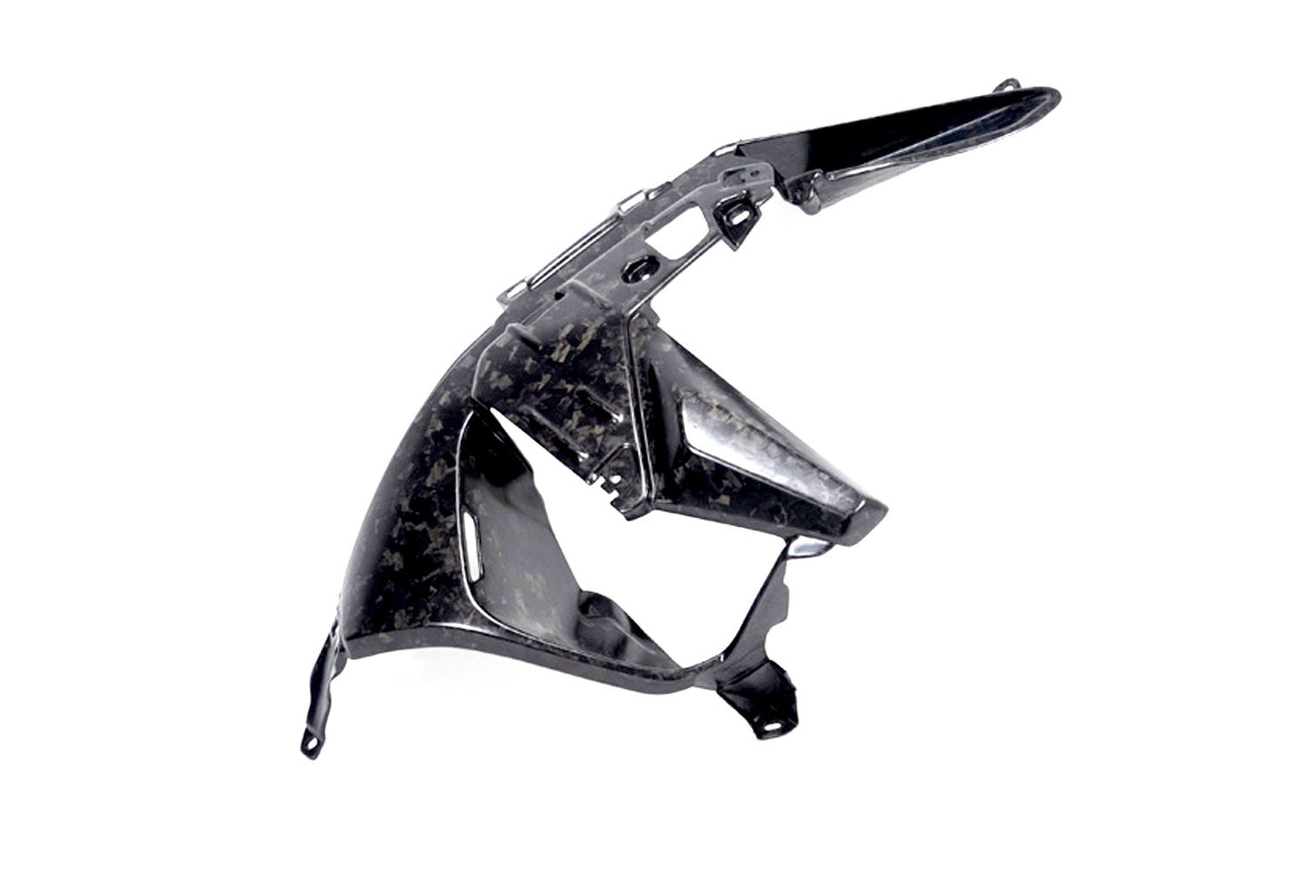 Ilmberger air outlet cover R 1300 GS - right - Black Diamond Carbon - glossy