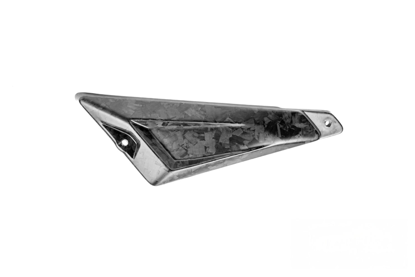 Ilmberger Rear Frame Triangle Cover R 1300 GS Adventure - left - Black Diamond Carbon - matt