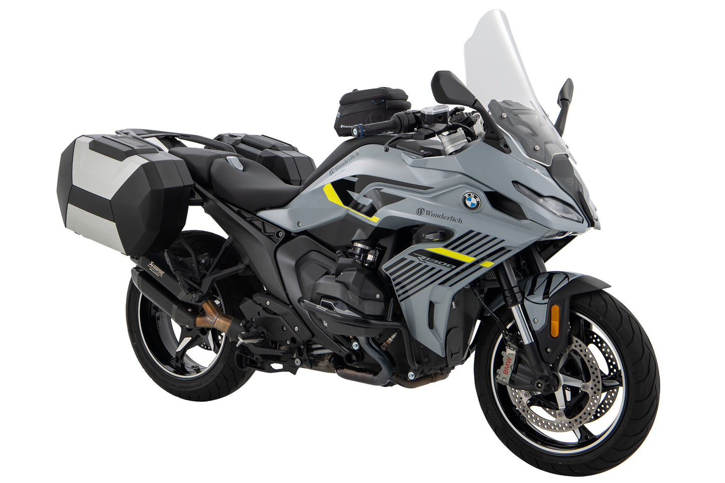 Luggage system Vario case X-CASE R 1300 R/RS - with BMW luggage Mounts - black-silver