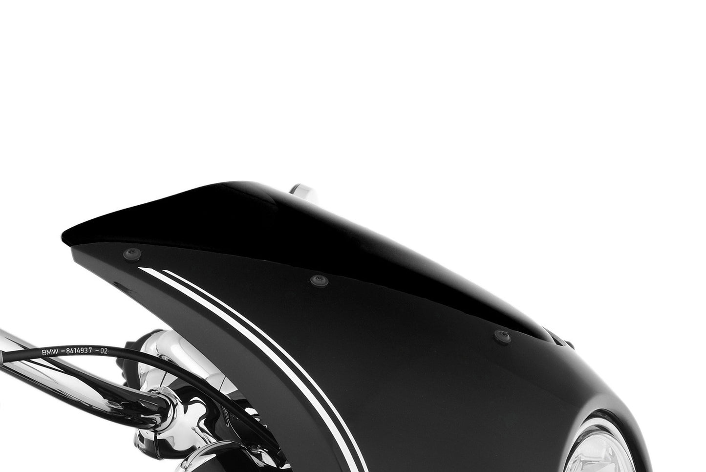 Windshield »SPORT« - low - black