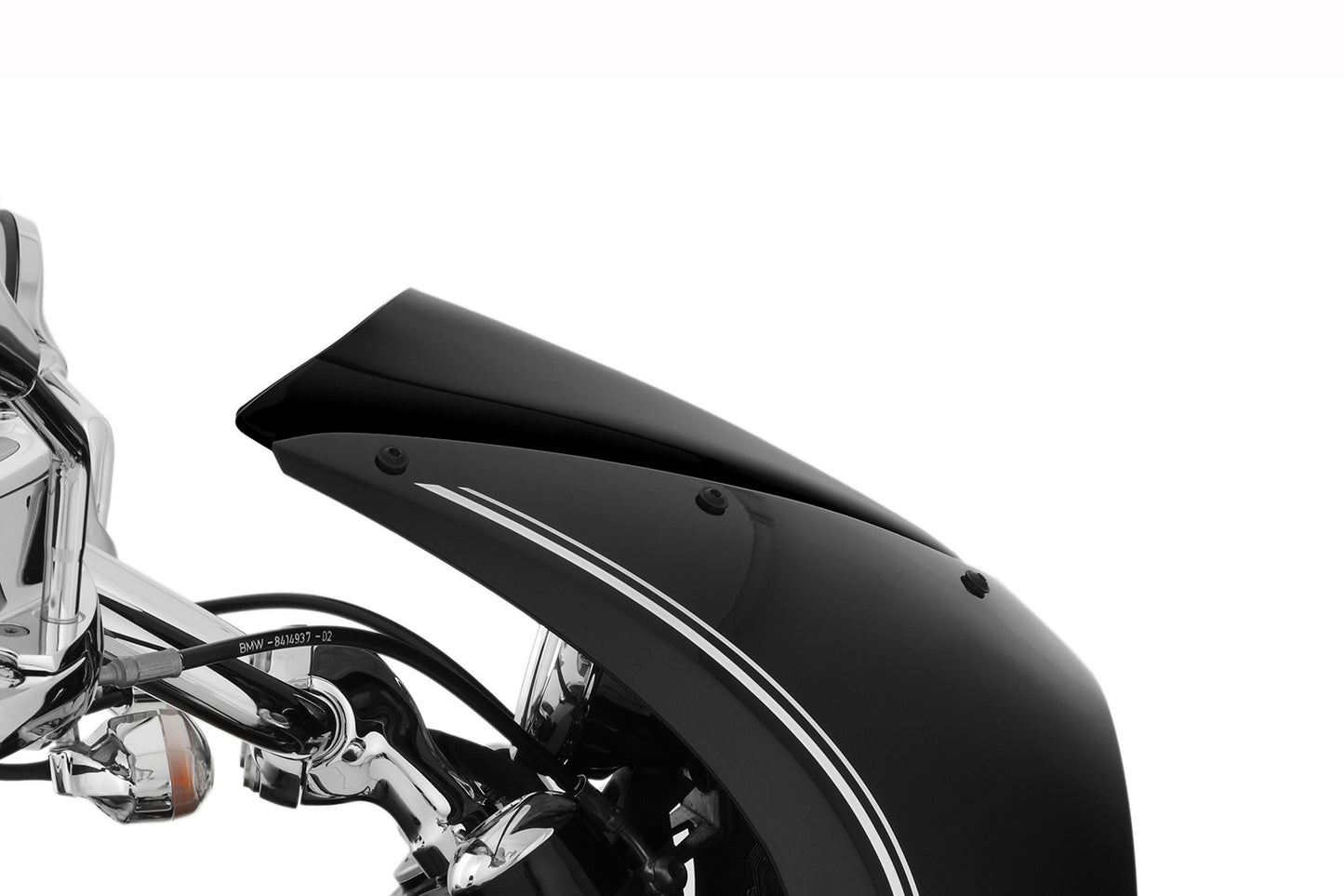 Windshield »SPORT« - low - black