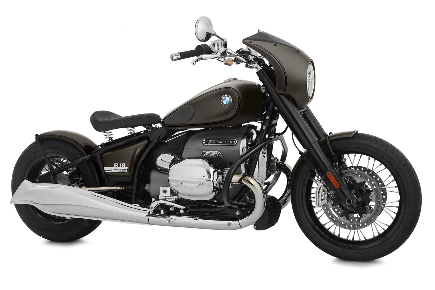 cockpit fairing Rock ’n‘ Roll - Manhattan metallic matt - black lined