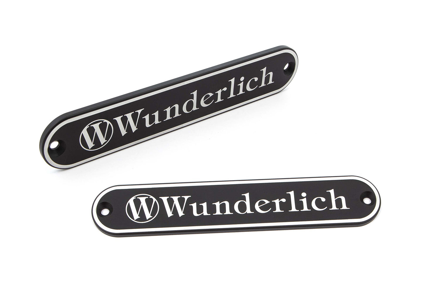 Wunderlich engine emblems - black - Set