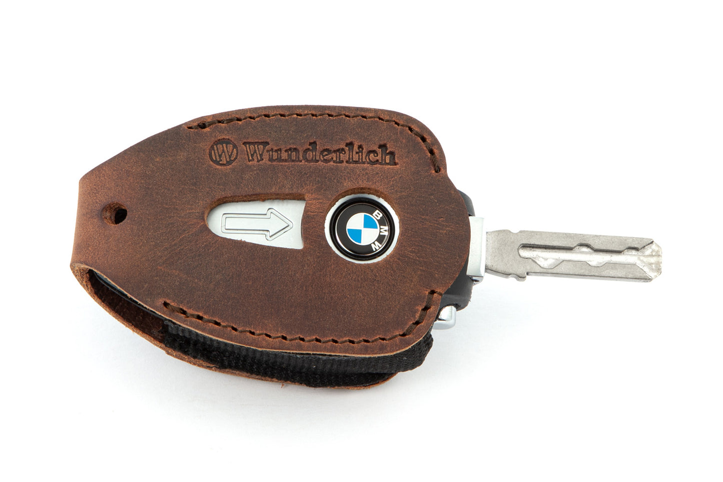 Wunderlich R 18 key pouch - brown - Genuine leather