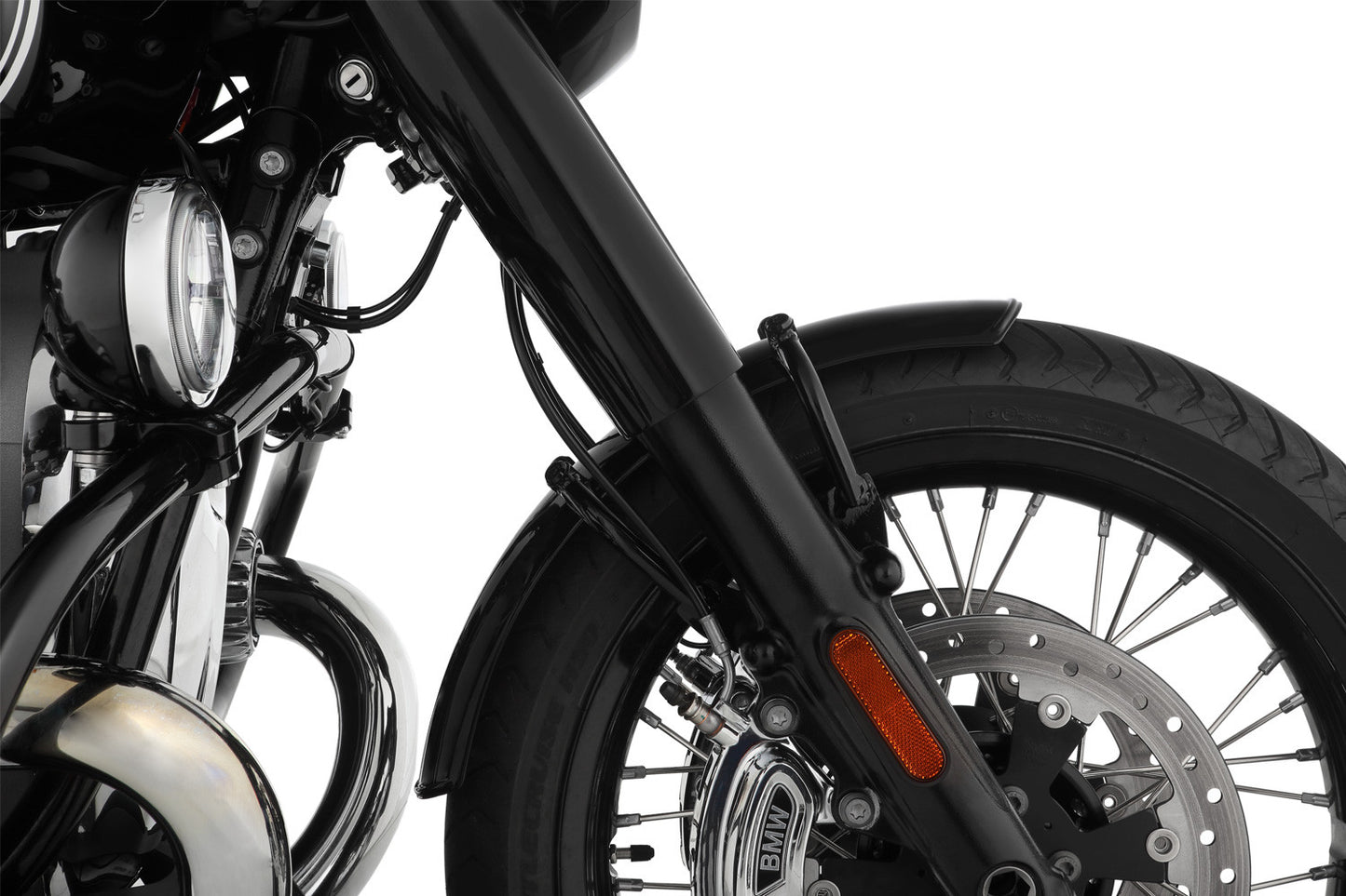 Wunderlich Front fender »RockBob« - Blackstorm Metallic