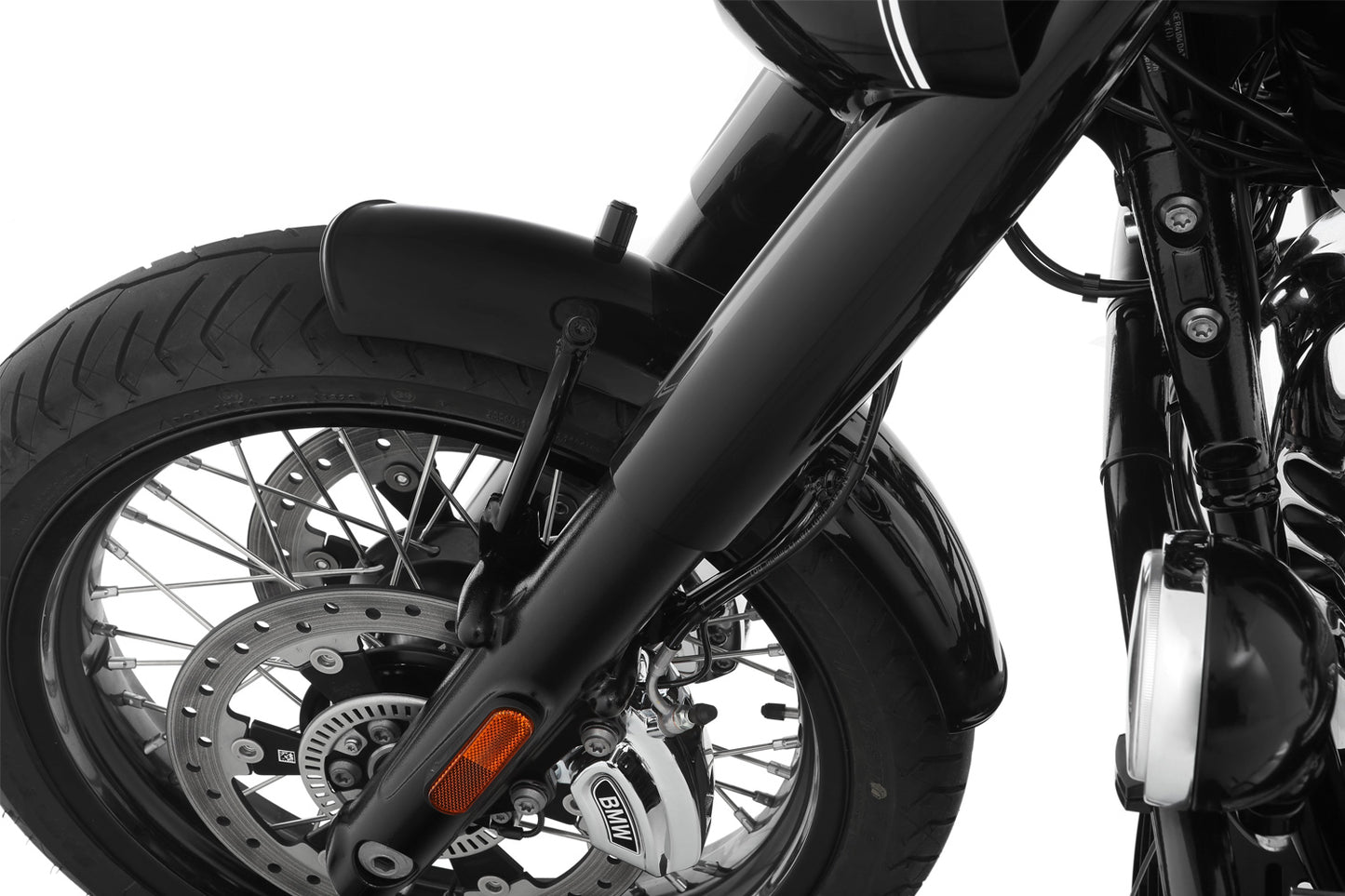 Wunderlich Front fender »RockBob« - Blackstorm Metallic