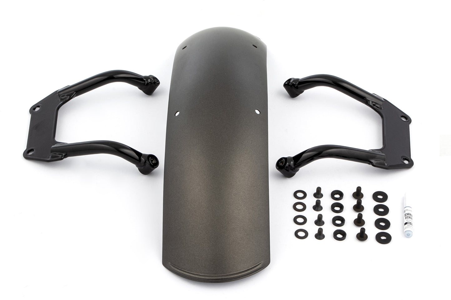 Wunderlich Front fender »RockBob« - Manhattan metallic matt