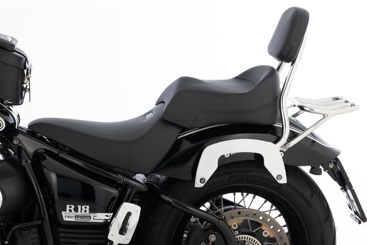 passenger seat AKTIVKOMFORT for original rider seat - black