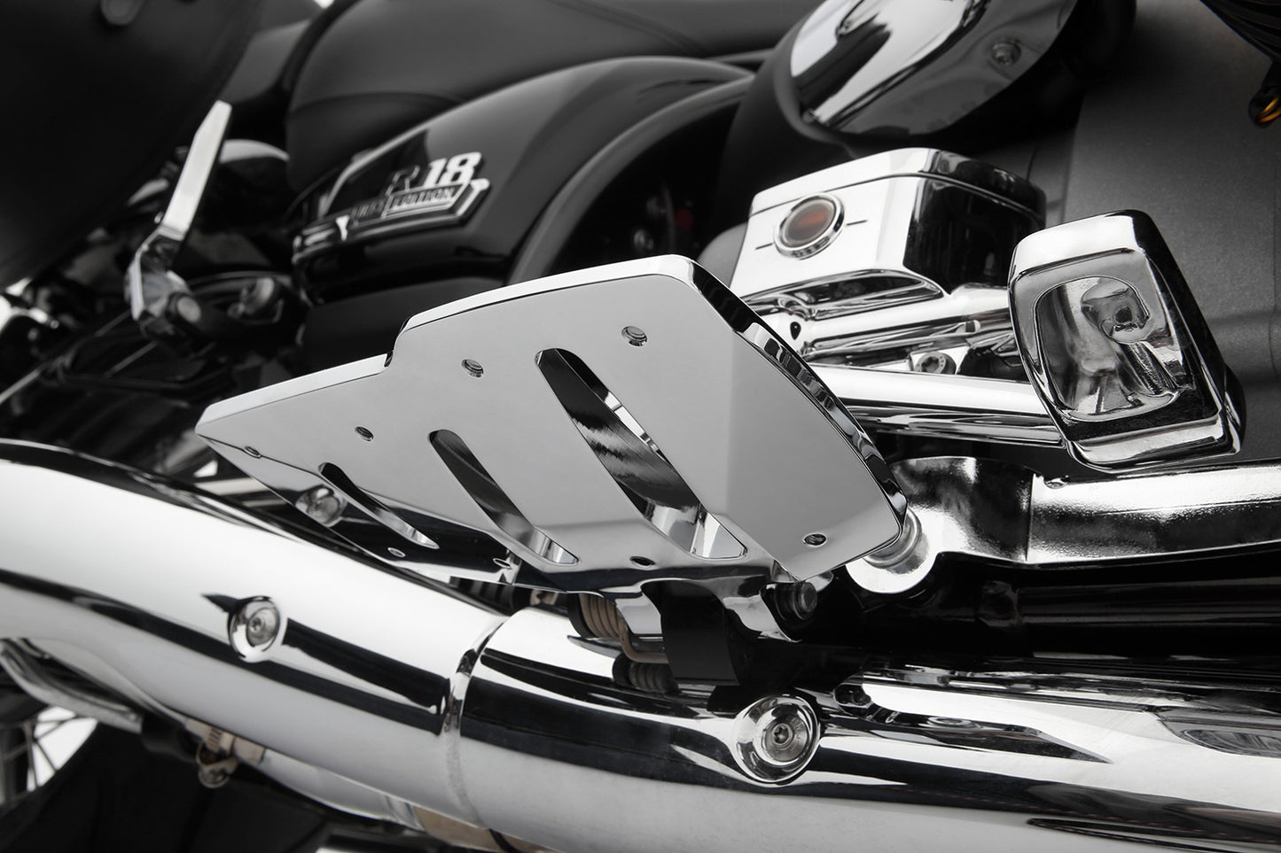 Wunderlich “ERGO-COMFORT” running board - left and right - chromed