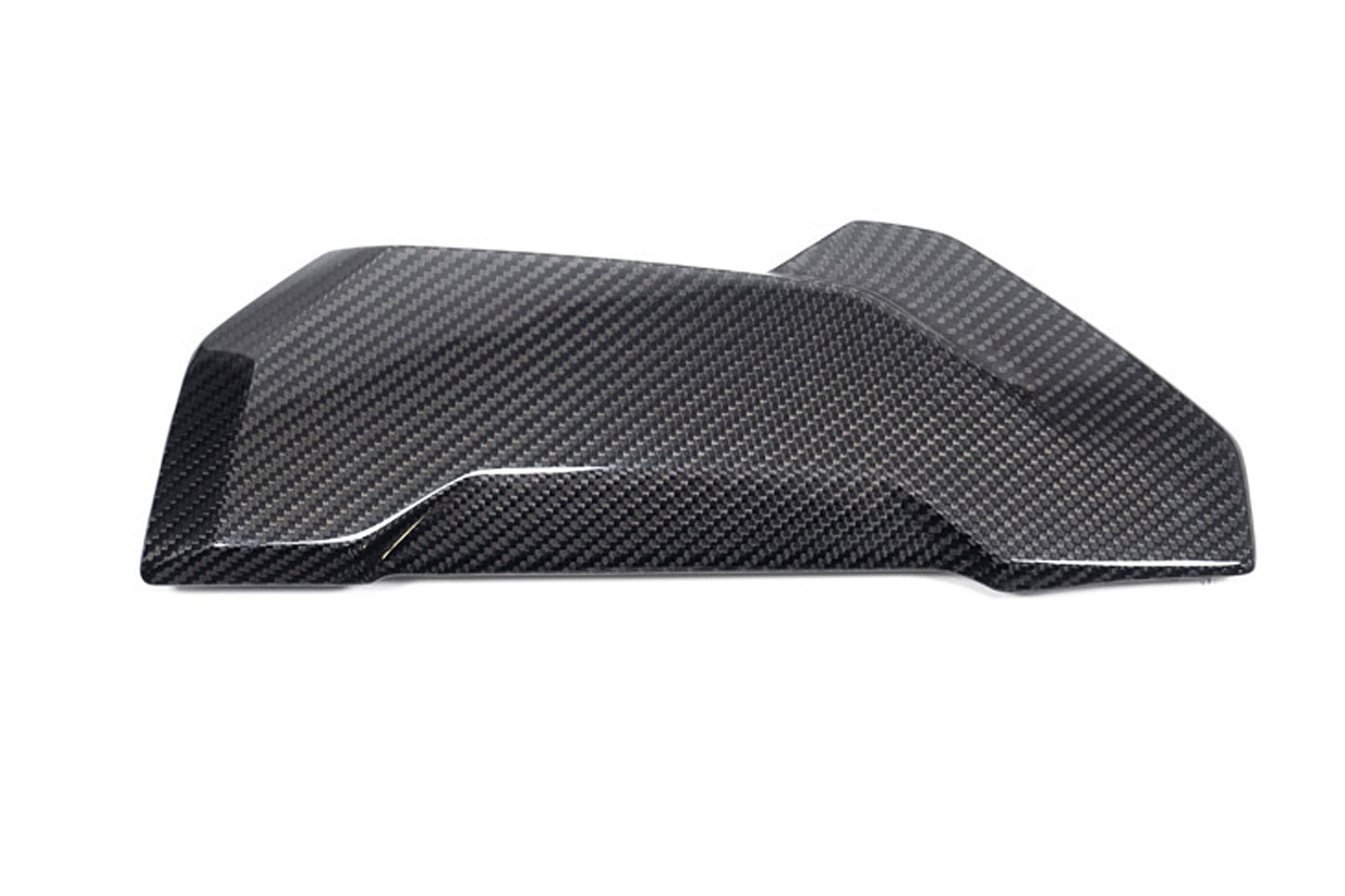 Ilmberger Side cover on the radiator protection - left - carbon - glossy