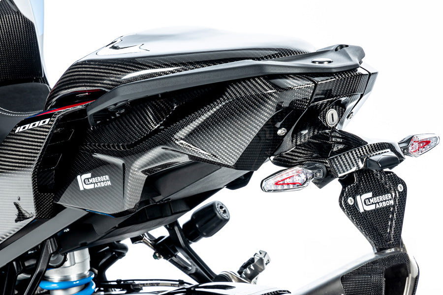 Ilmberger Tail Fairing M 1000 XR - left - carbon - glossy