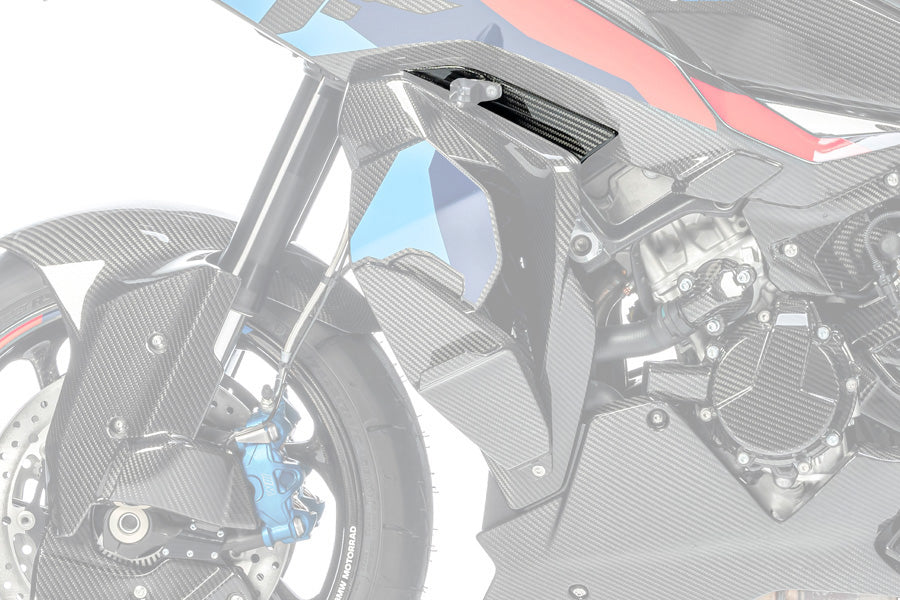 Ilmberger Radiator cover M 1000 XR - left - carbon - glossy