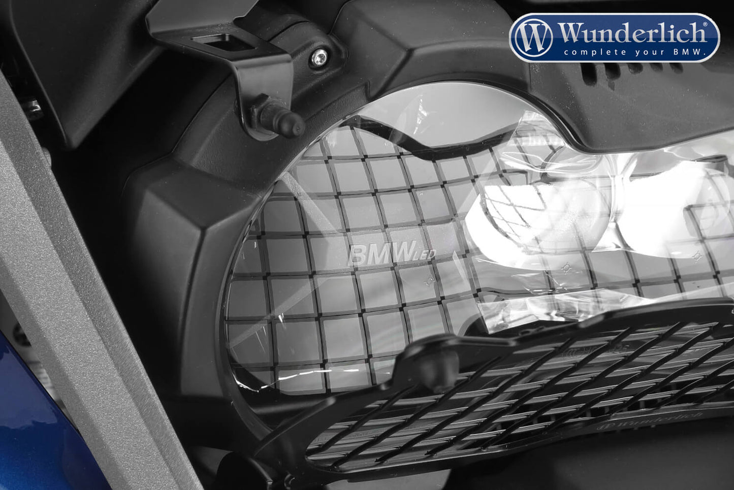 Headlight protector Clear Protect, foldable black