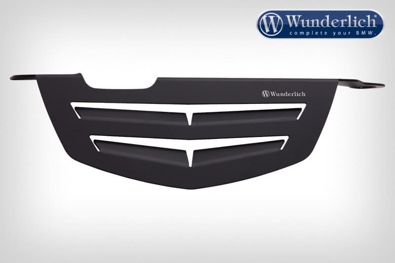 Aluminium air intake grid - black