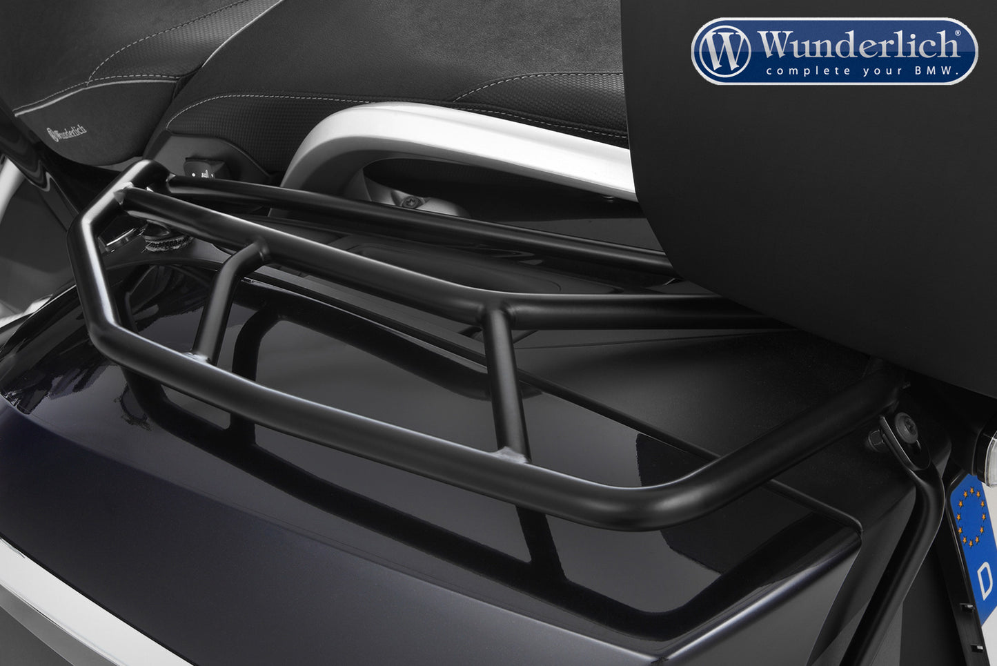 Wunderlich luggage rails for original case - left - black