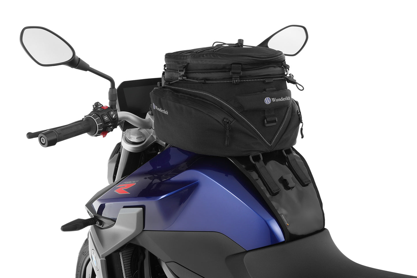 Wunderlich system bracket for tank bag »ELEPHANT« - black