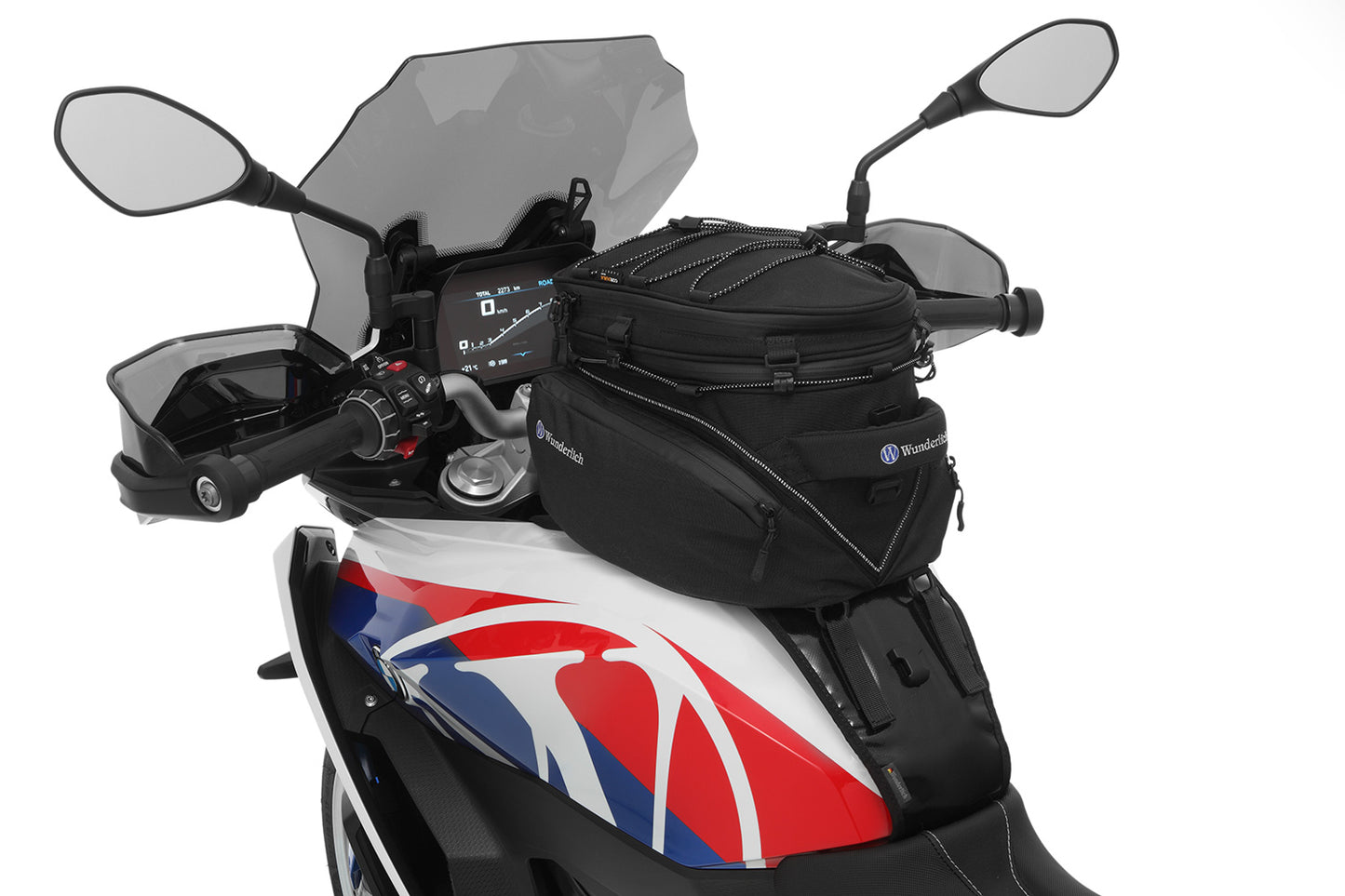 Wunderlich mounting system for »ELEPHANT« tank bag - black