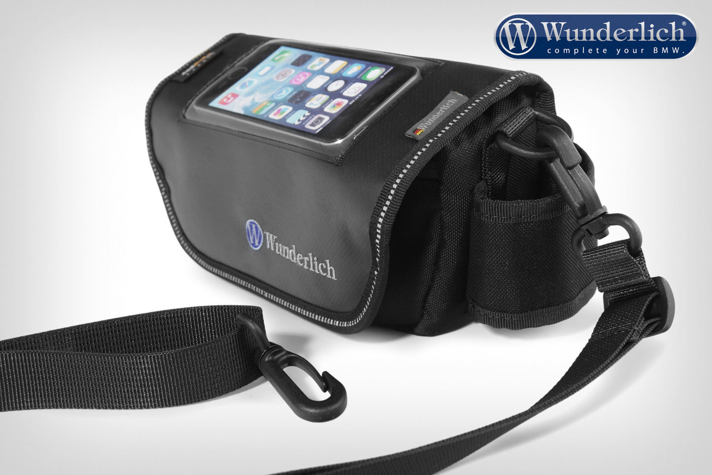 Wunderlich &#8220;BARBAG MEDIA&#8221; water-tight handlebar bag - black