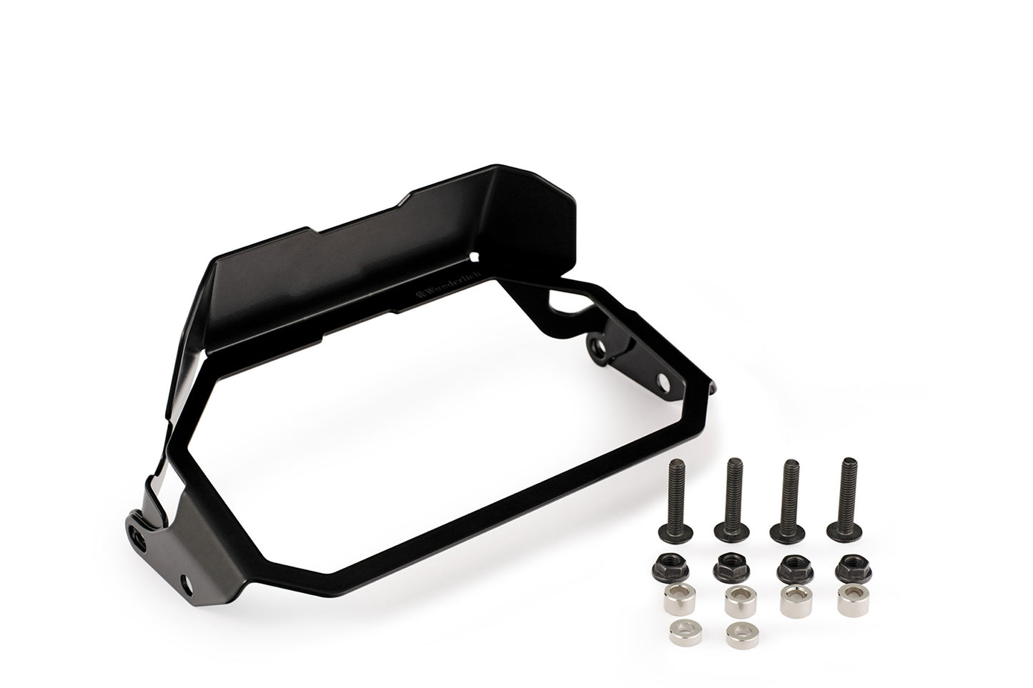 TFT Display Anti-Theft Protection with Integrated Sun Visor - black