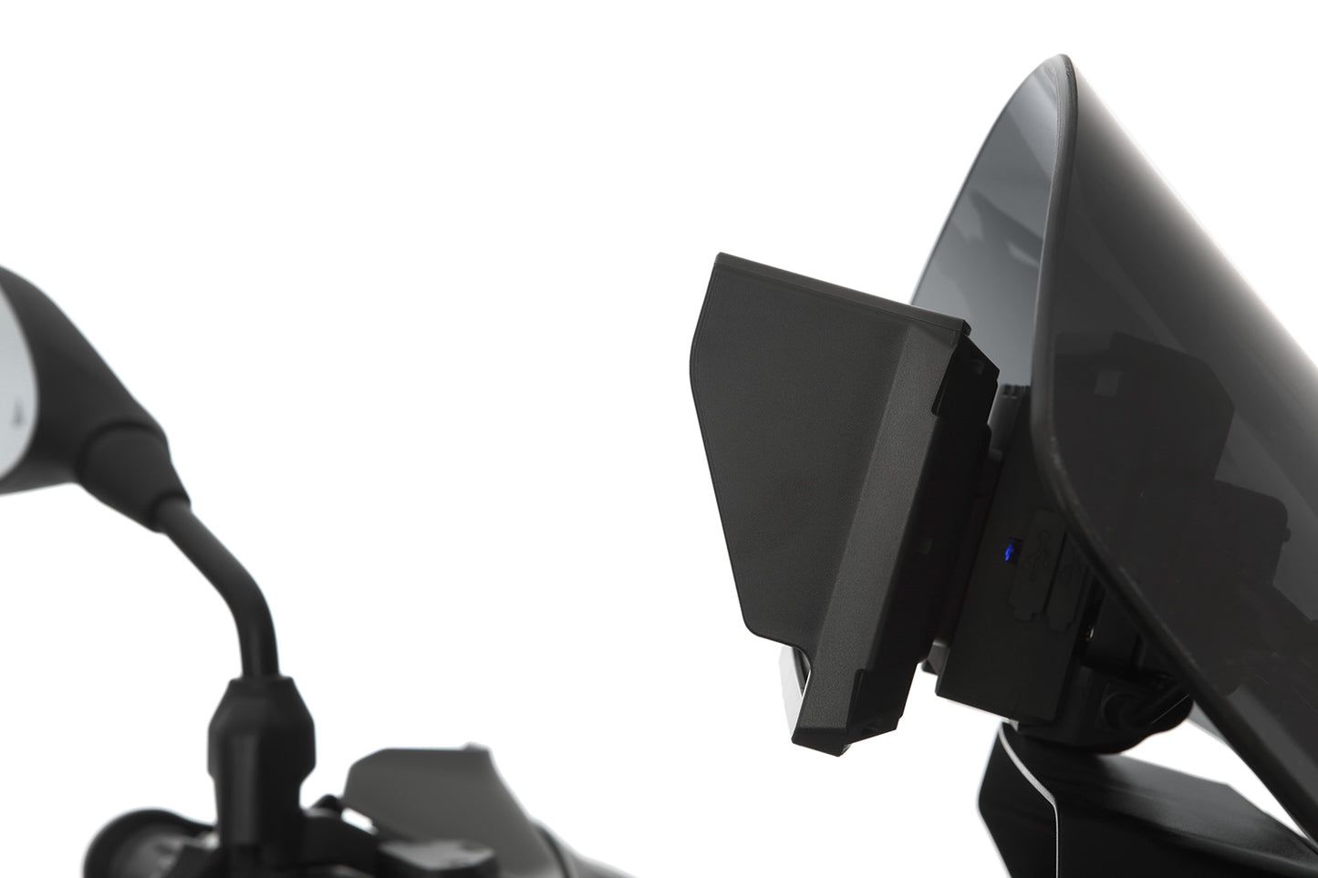 Sun Visor for the Garmin Zumo XT2 - black