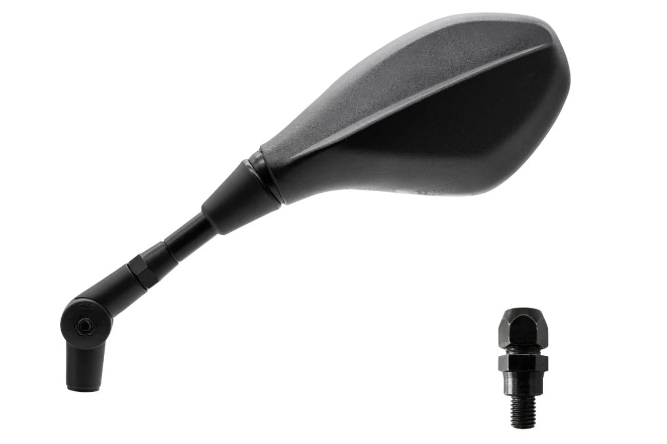 Foldable handlebar mirror Supertouring - right - black