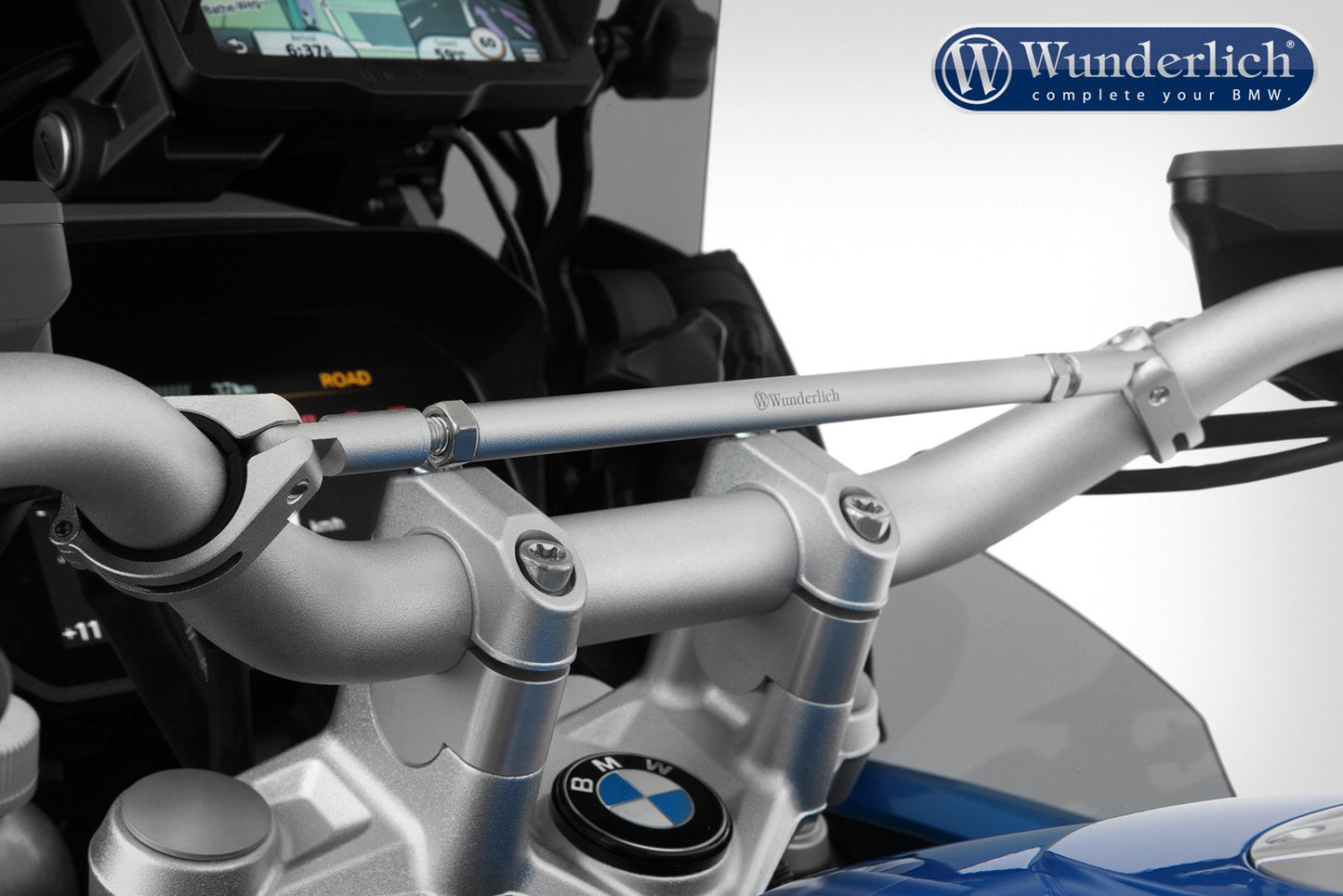 Wunderlich crossbar - silver F700 GS / F750 GS