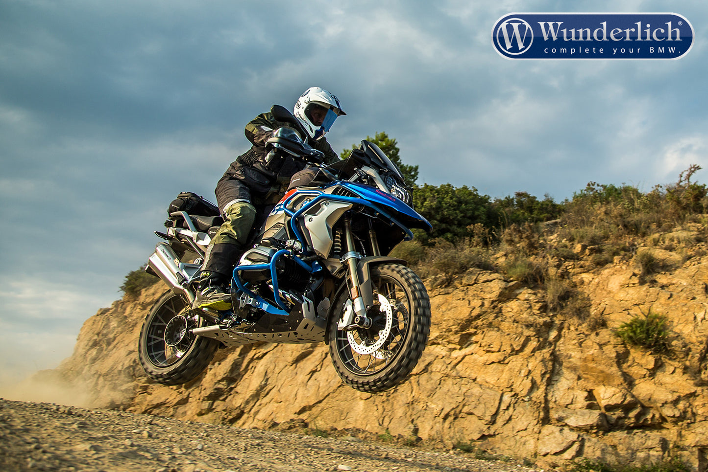 Wunderlich handlebar cross-strut silver