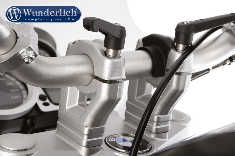 Wunderlich handle bar quick release fastener only with bar riser black