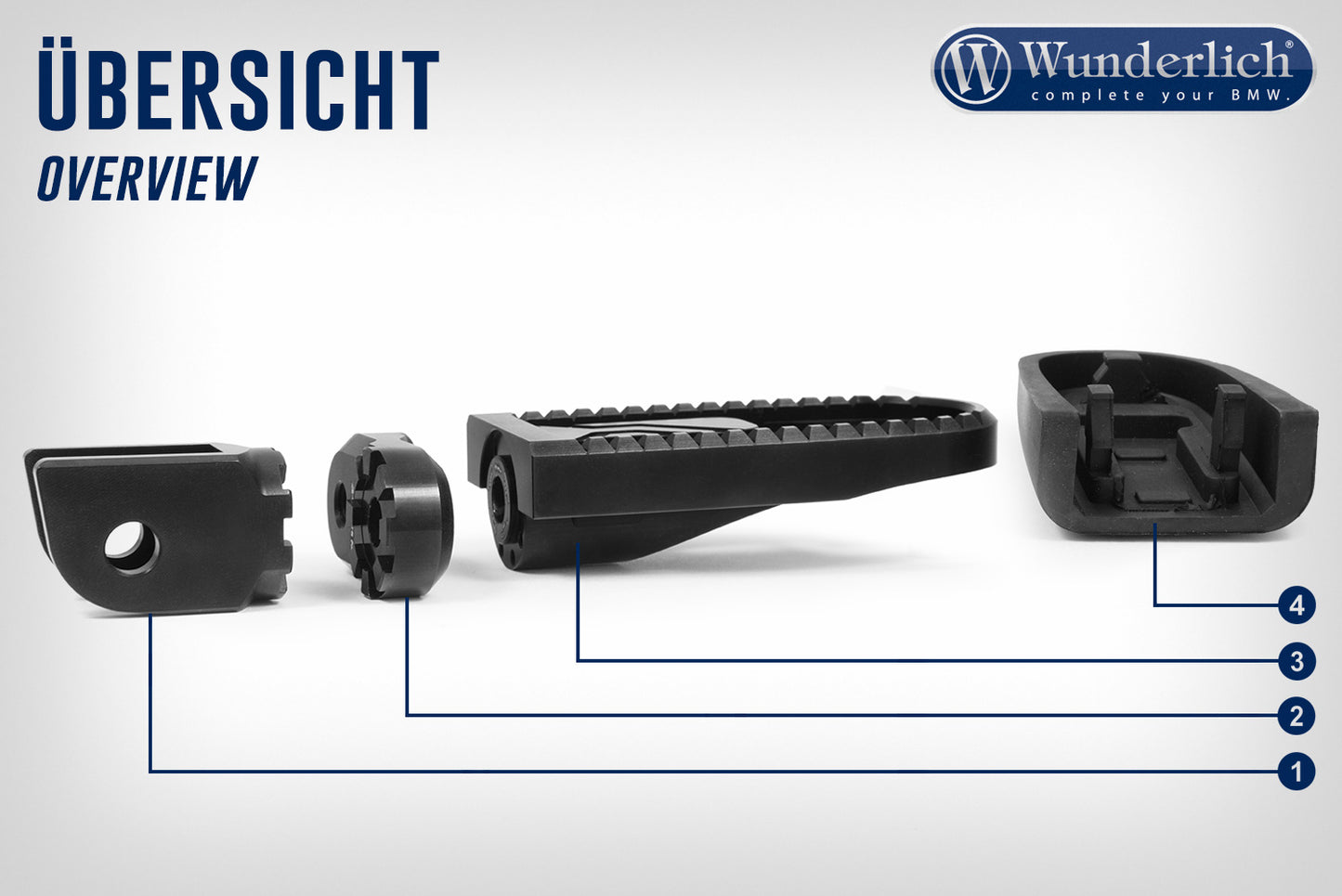 Vario joint rider EVO1 (pair) - black